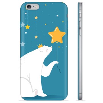 Capa de TPU para iPhone 6 / 6S  - Urso Polar