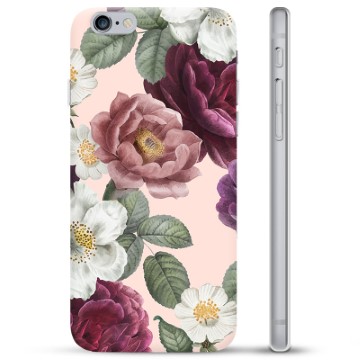 Capa de TPU para iPhone 6 Plus / 6S Plus  - Flores Românticas