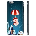 Capa de TPU para iPhone 6 / 6S  - Boneco de Neve