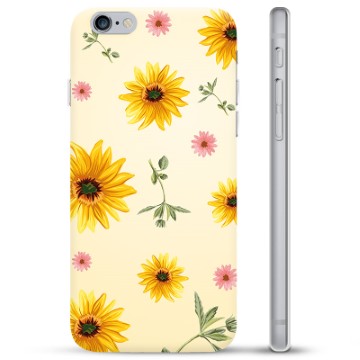 Capa de TPU para iPhone 6 Plus / 6S Plus  - Girassol