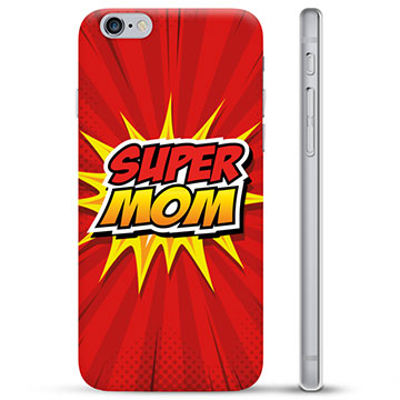 Capa de TPU - iPhone 6 / 6S - Super Mãe