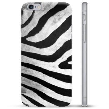 Capa de TPU para iPhone 6 Plus / 6S Plus  - Zebra