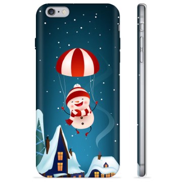 Capa de TPU para iPhone 6 Plus / 6S Plus  - Boneco de Neve