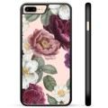 Capa Protectora para iPhone 7 Plus / iPhone 8 Plus  - Flores Românticas