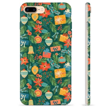 Capa de TPU para iPhone 7 Plus / iPhone 8 Plus  - Decoração de Natal