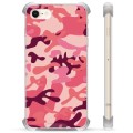 Capa Híbrida para iPhone 7/8/SE (2020)/SE (2022) - Camuflagem Rosa