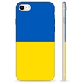 Capa de TPU Bandeira da Ucrânia  para iPhone 7/8/SE (2020)/SE (2022) - Amarelo e azul claro