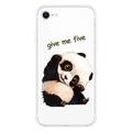 Capa em TPU Stylish Ultra-Slim para iPhone 7/8/SE (2020)/SE (2022) - Panda