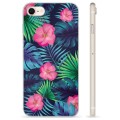 Capa de TPU para iPhone 7/8/SE (2020)/SE (2022) - Flores Tropicais