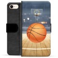 Bolsa tipo Carteira para iPhone 7/8/SE (2020)/SE (2022) - Basquetebol