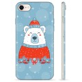 Capa de TPU para iPhone 7/8/SE (2020)  - Urso de Natal