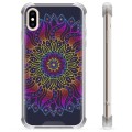 Capa Híbrida para iPhone X / iPhone XS  - Mandala Colorida