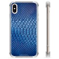 Capa Híbrida para iPhone X / iPhone XS  - Couro