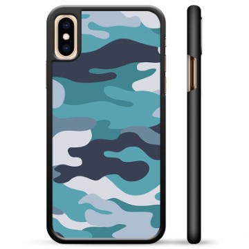 Capa Protectora para iPhone X / iPhone XS  - Camuflagem