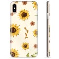 Capa de TPU para iPhone XS Max  - Girassol