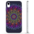 Capa Híbrida para iPhone XR  - Mandala Colorida