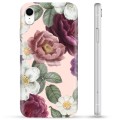 Capa de TPU para iPhone XR  - Flores Românticas