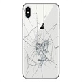 Reparação da capa traseira do iPhone XS - só vidro - Branco