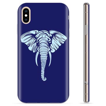 Capa de TPU para iPhone XS Max - Elefante