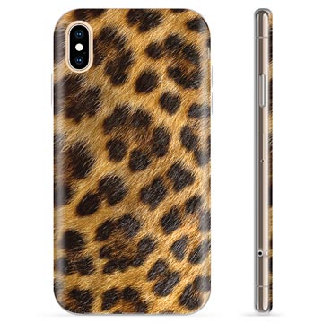 Capa de TPU para iPhone XS Max - Leopardo