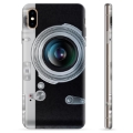 Capa de TPU - iPhone XS Max - Câmera Retrô