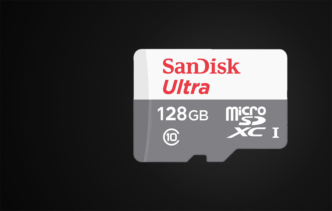 Cartão de memória SanDisk Ultra microSDXC SDSQUNR-128G-GN6MN - 128GB