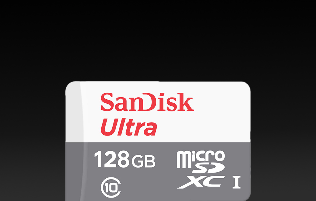 Cartão de memória SanDisk Ultra microSDXC SDSQUNR-128G-GN6MN - 128GB