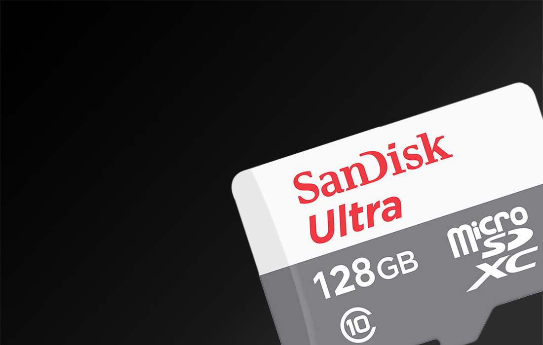 Cartão de memória SanDisk Ultra microSDXC SDSQUNR-128G-GN6MN - 128GB