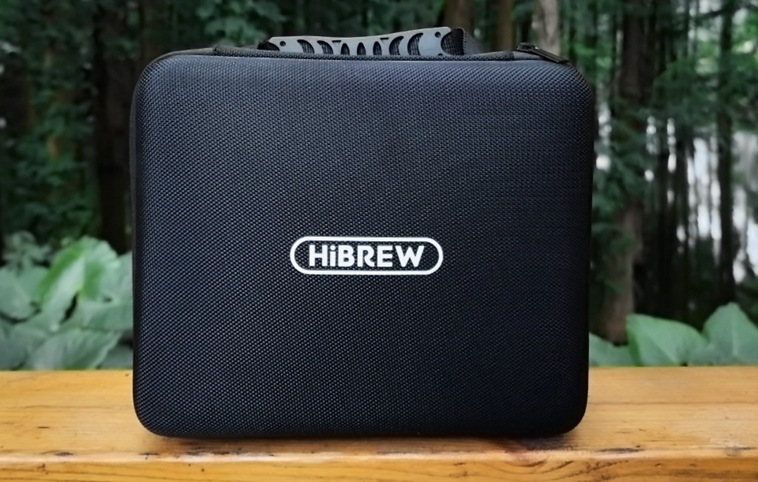 HiBREW H4-premium Cafeteira portátil 3 em 1 com mala 80W