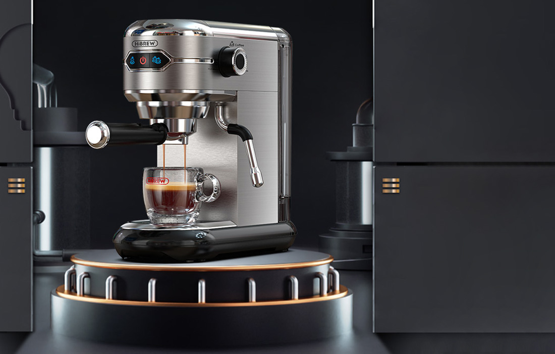 Máquina de café HiBREW H11 Cob 1450W