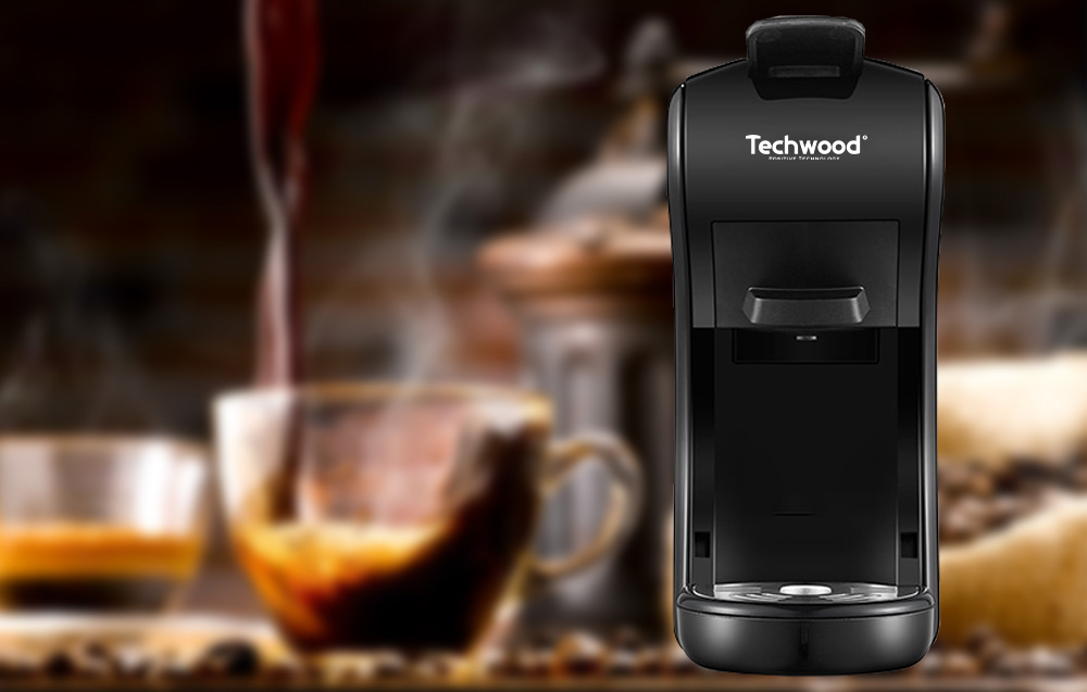 Máquina de café de cápsulas Techwood TCA-196N - preto