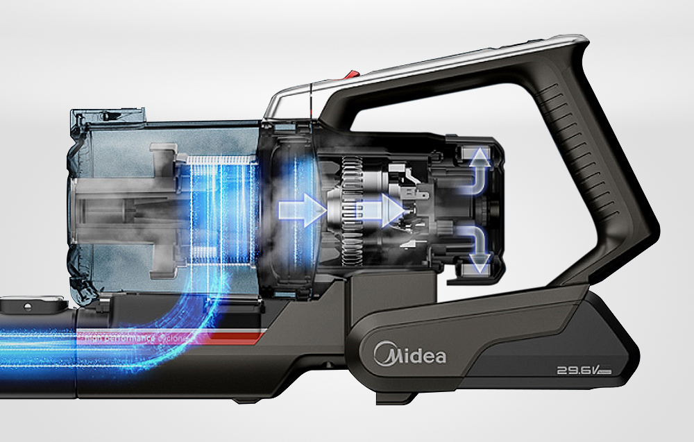 Aspirador sem fio Midea P7 Flex MCS2129BR