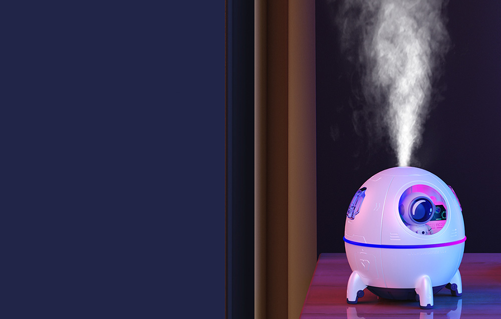 Humidificador Remax Spacecraft RT-A730 - branco