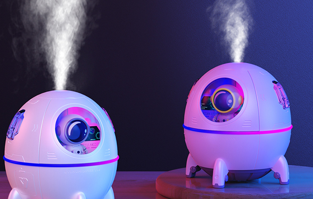 Humidificador Remax Spacecraft RT-A730 - cor-de-rosa